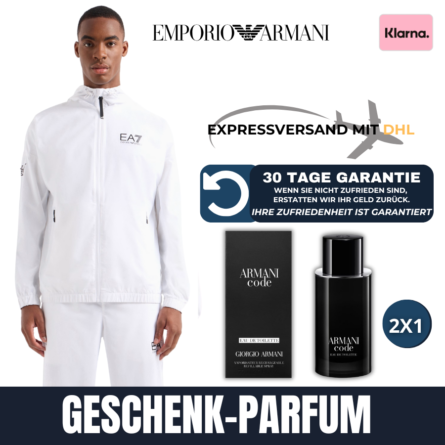 AKTION: EA7-TRAININGSANZUG + GRATISPARFUM